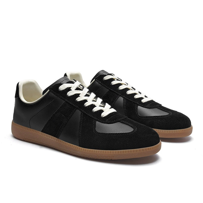 Unisex Vintage Colorblock Low-Profile Sneakers