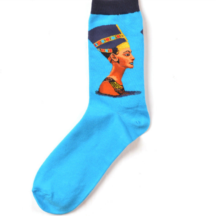 Art Portrait Crew Socks