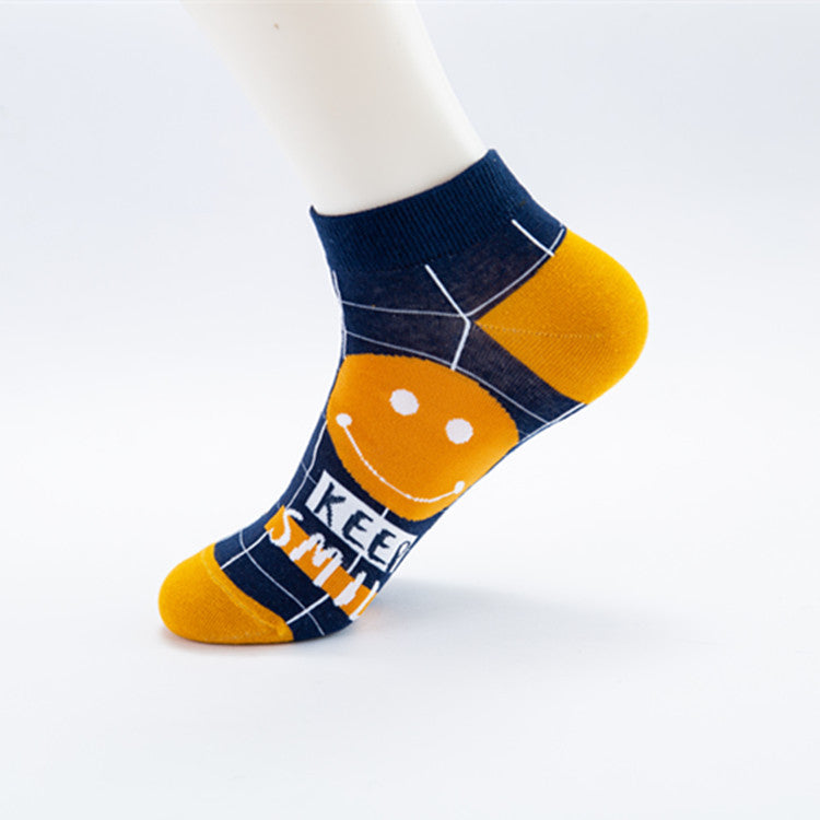 Colorful Low Cut Socks - Portrait