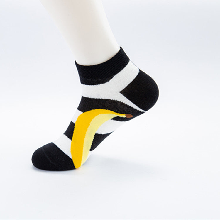 Colorful Low Cut Socks - Pine & Crane