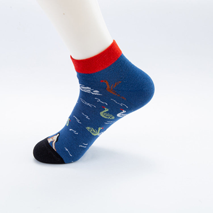 Colorful Low Cut Socks - Gymnastics