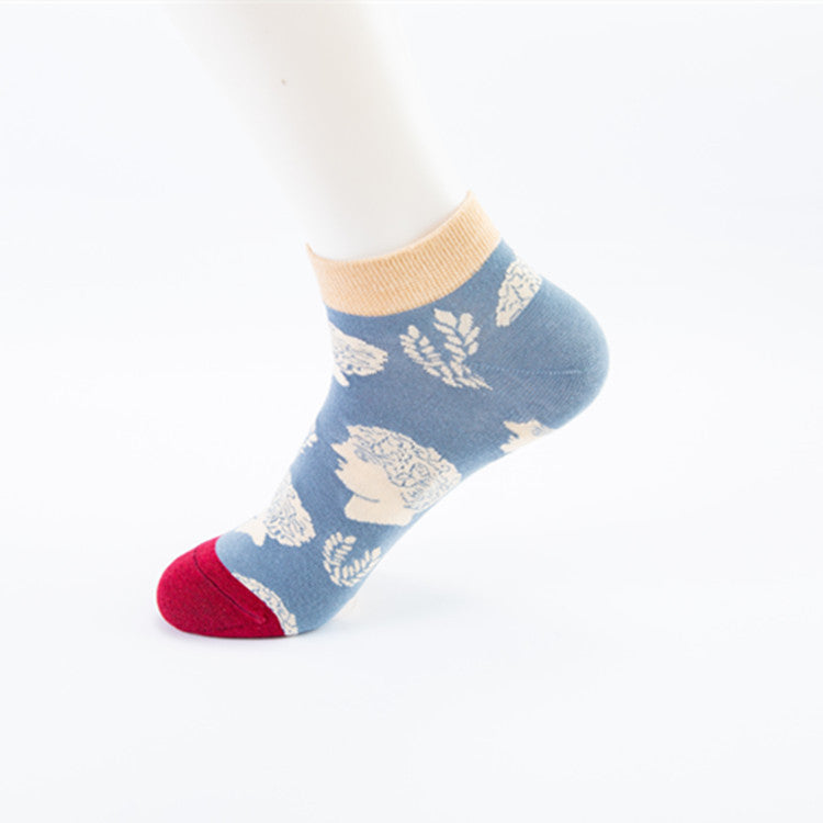 Colorful Low Cut Socks