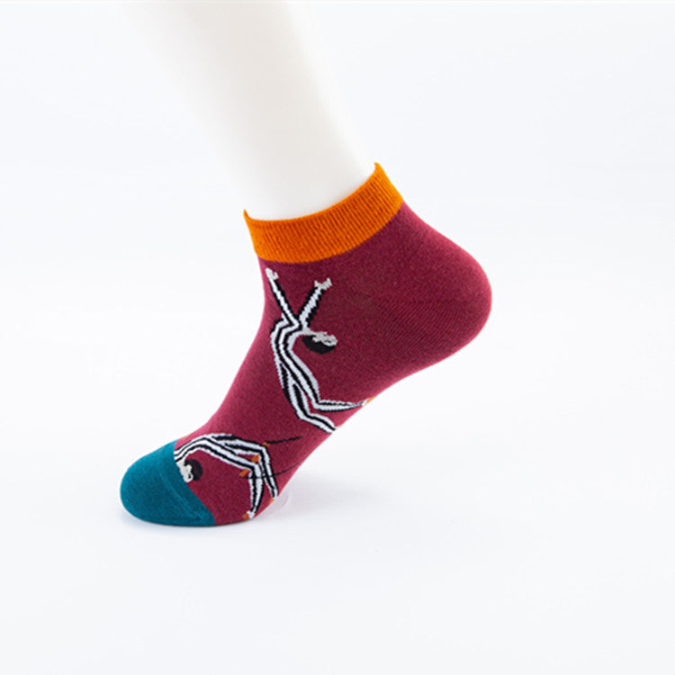 Colorful Low Cut Socks