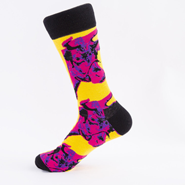 Illustration Crew Socks