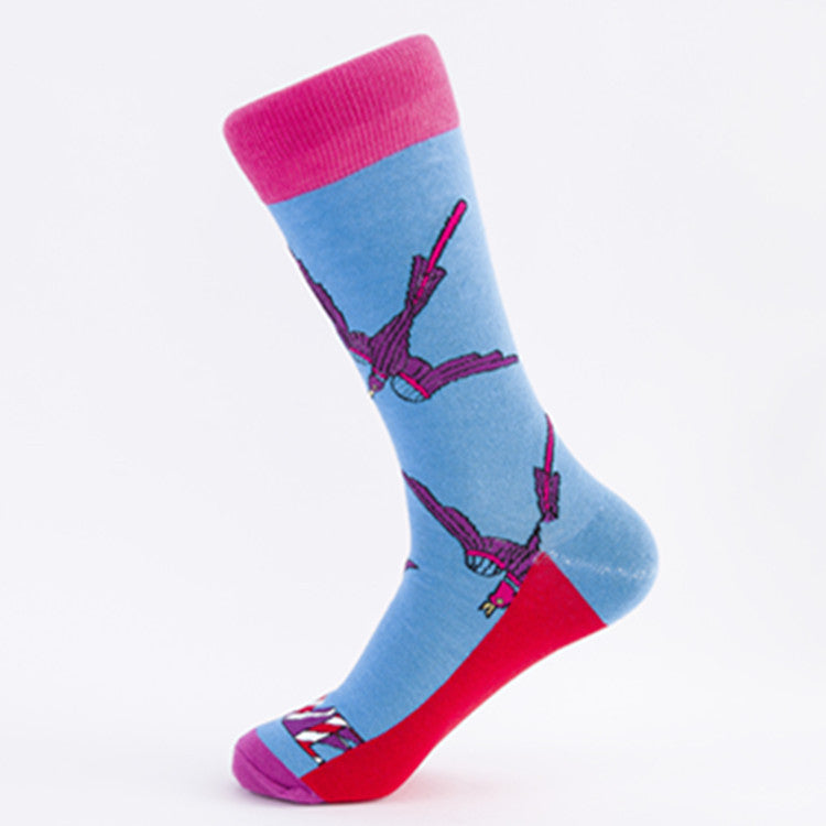 Illustration Crew Socks