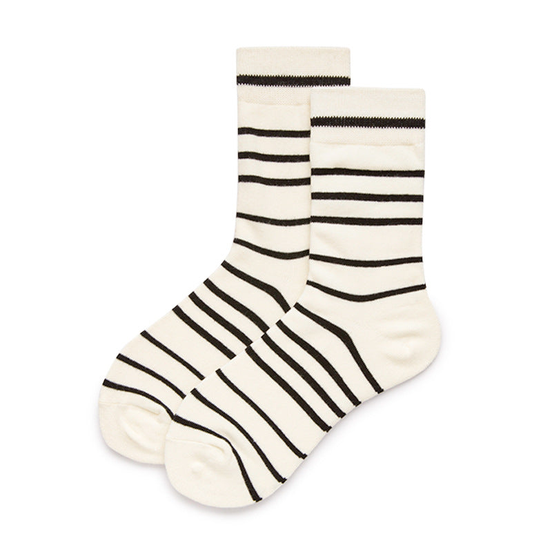 Unisex Urban Athletic Long Socks – Casual Cotton-Blend Skateboard Socks