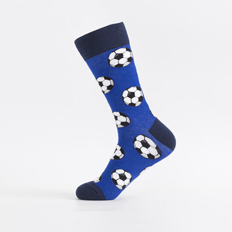 Playful Graphic Crew Socks