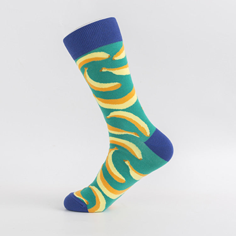 Playful Graphic Crew Socks