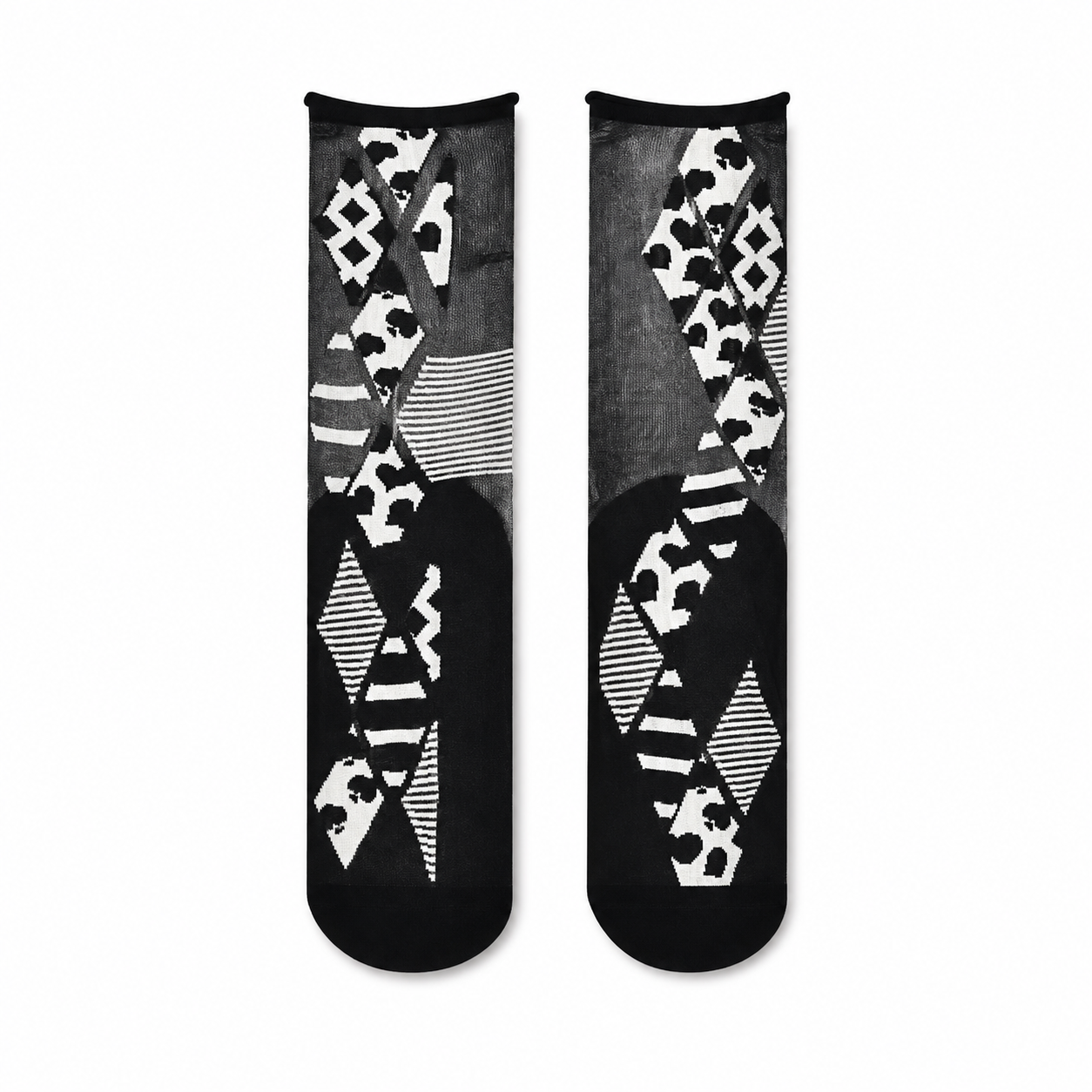Women’s Lustrous Knit Crew Socks – Thin Cotton-Blend Warm-Weather Socks