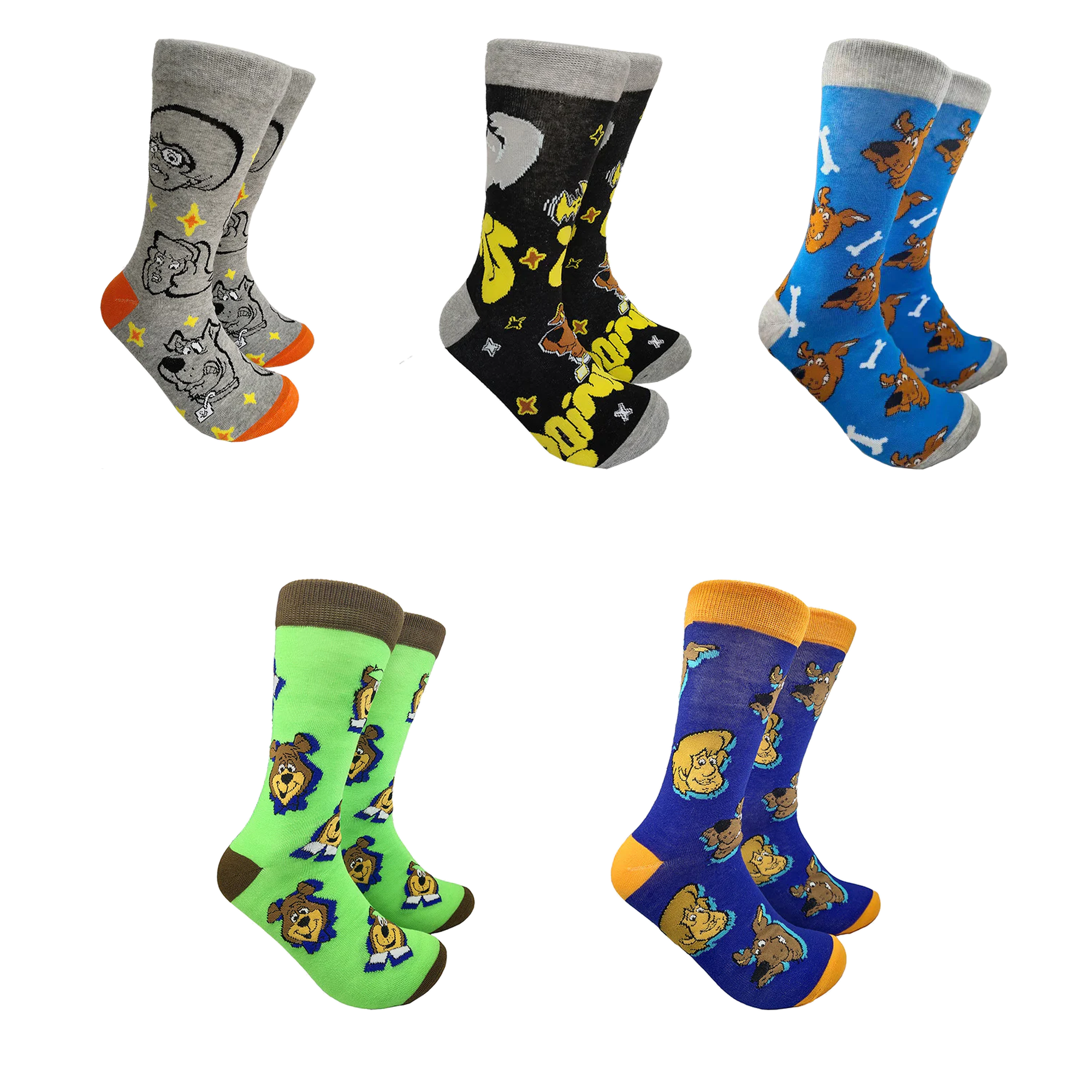Unisex Wacky Wildlife Long Crew Socks – Novelty Animal Socks for Autumn Winter