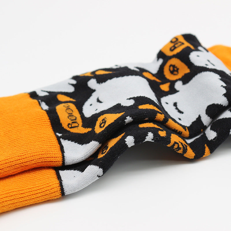 Men’s Colorful Geometric Sport Crew Socks – Plus Size Patterned Athletic Socks
