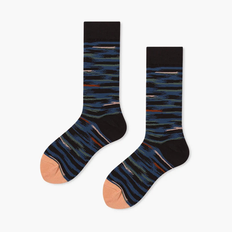 Women’s Boulevard Chic Tube Socks – French-Inspired Seasonal Fashion Socks