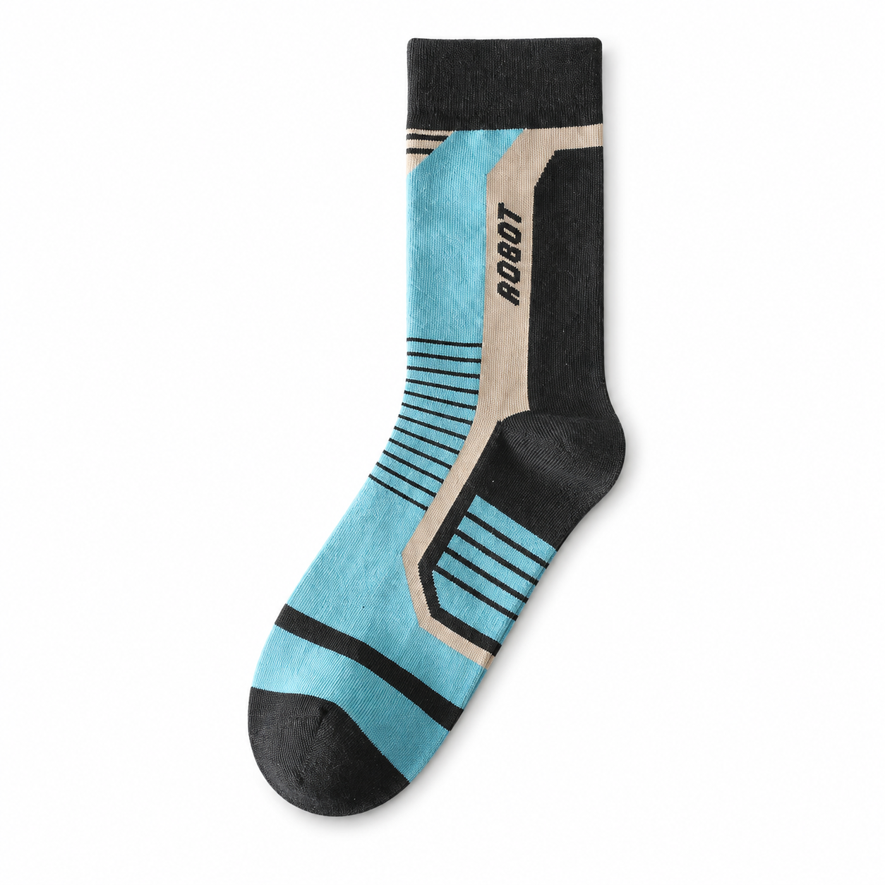 Women’s Mini Motif Embroidered Crew Socks – Cute Casual Cotton Socks