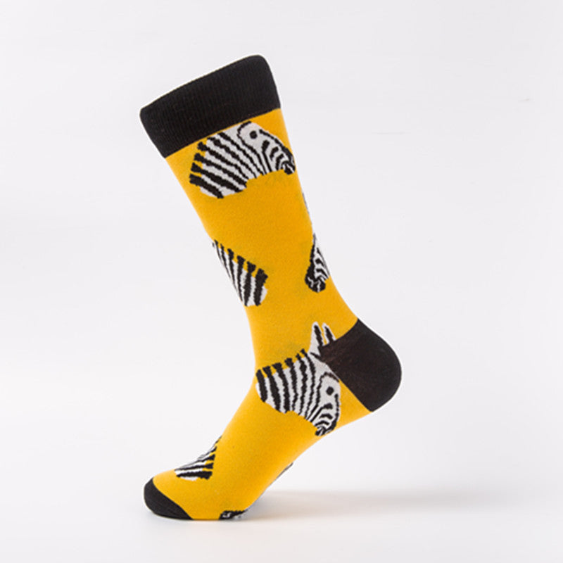 Animal Graphic Crew Socks