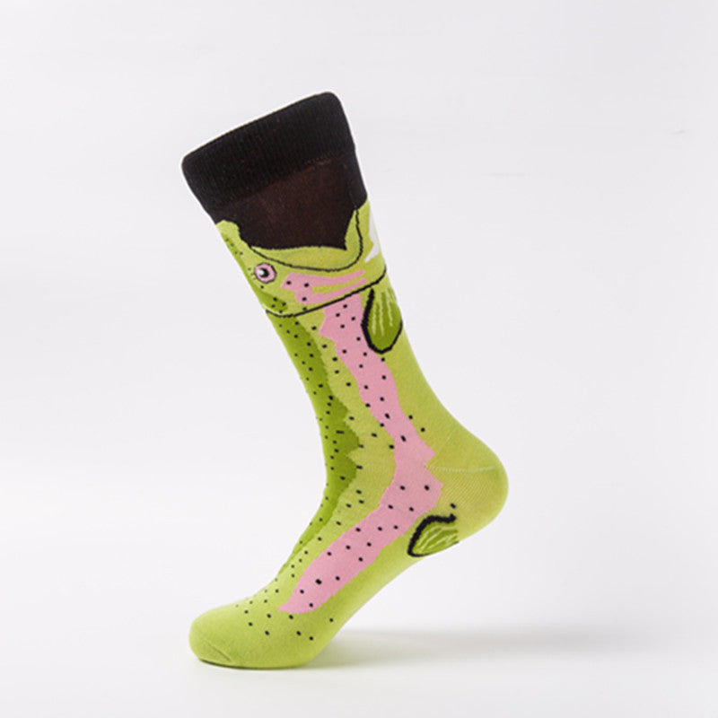 Animal Graphic Crew Socks