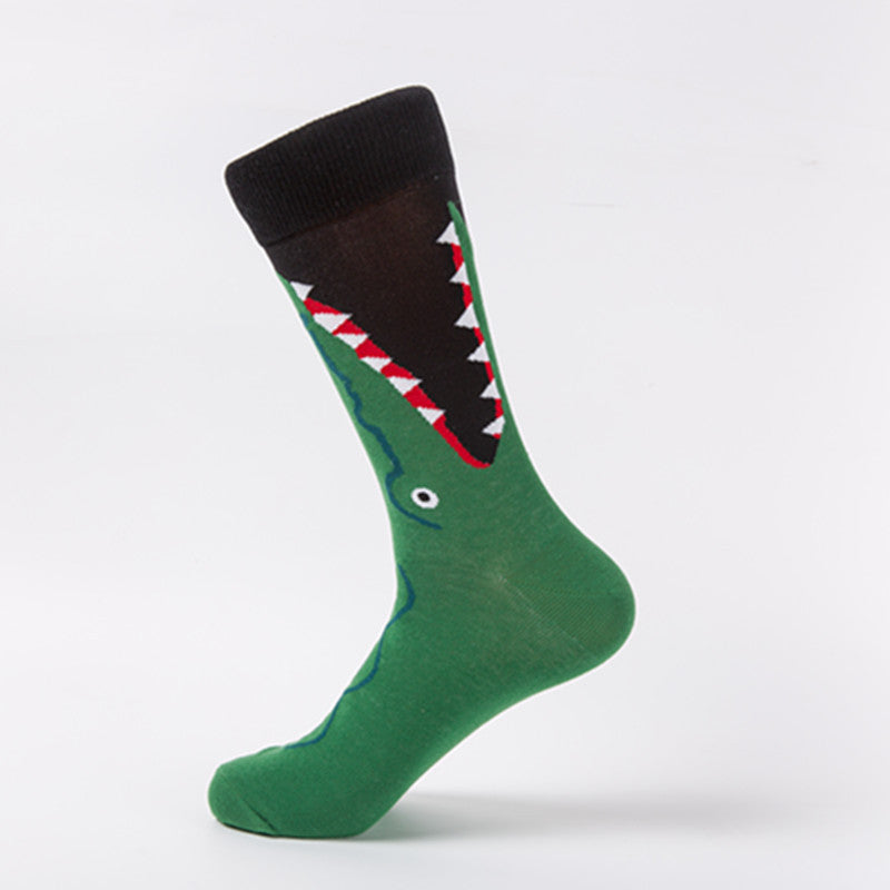 Animal Graphic Crew Socks