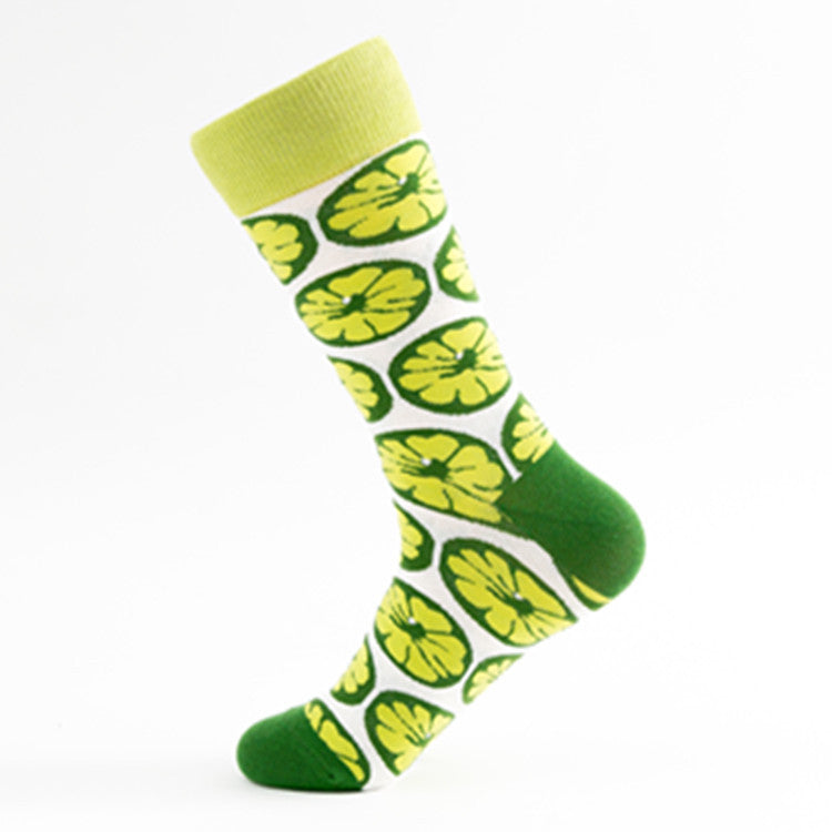 Colorful Pattern Crew Socks