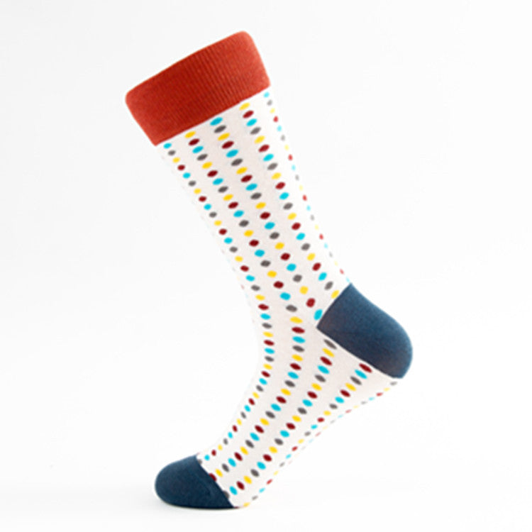 Colorful Pattern Crew Socks