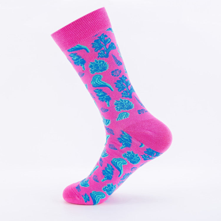 Ocean Wave Crew Socks