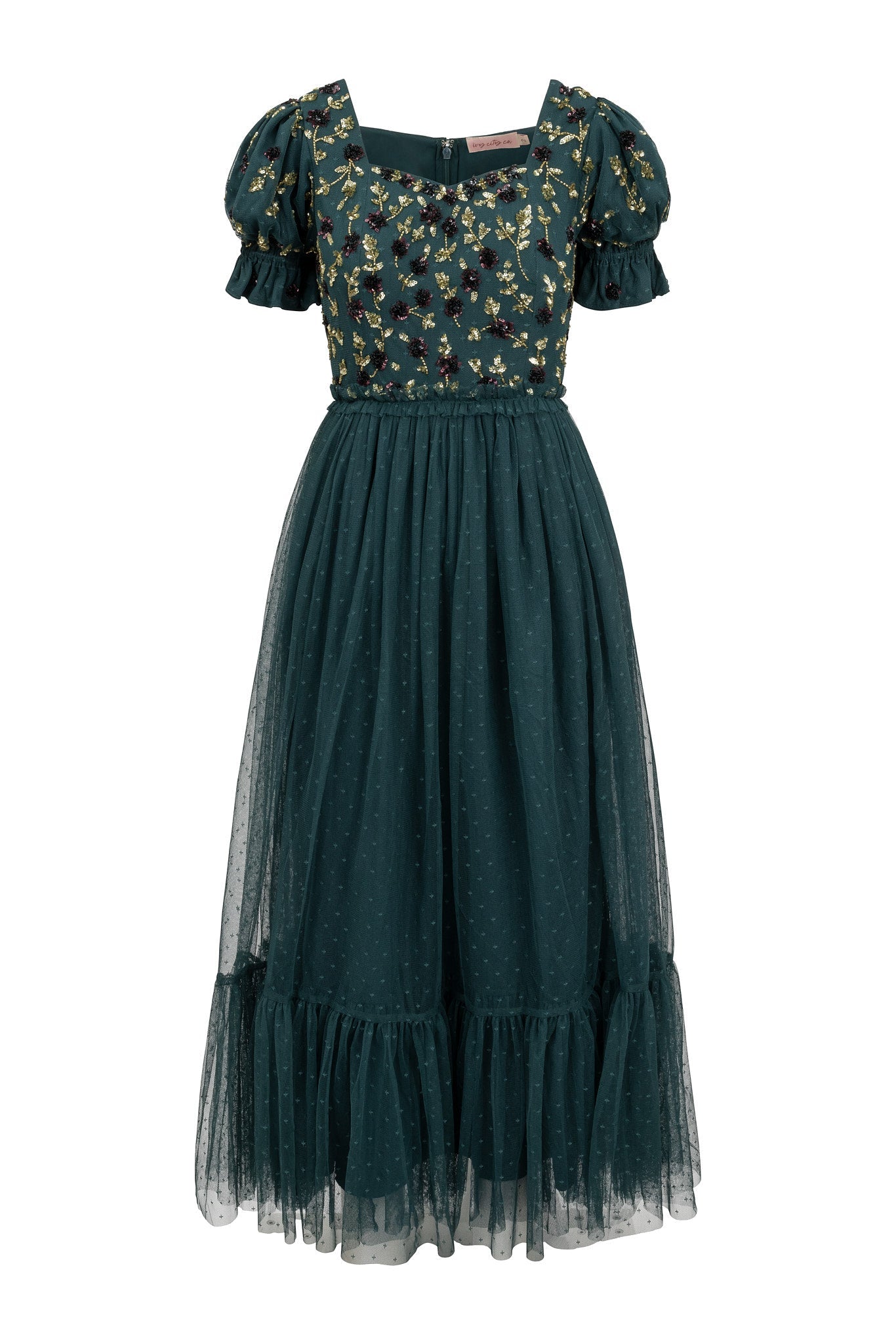 Adara Dress in Green
