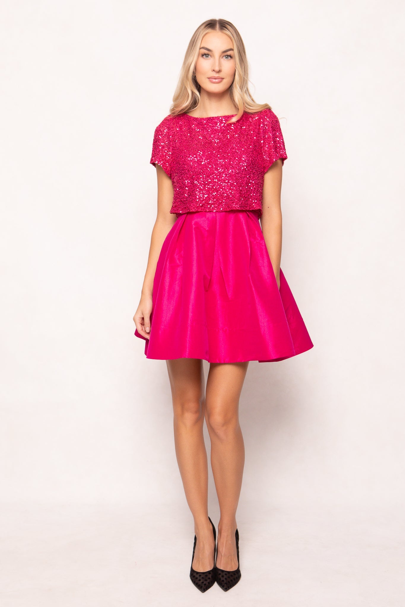 Alexis Dress in Fuchsia