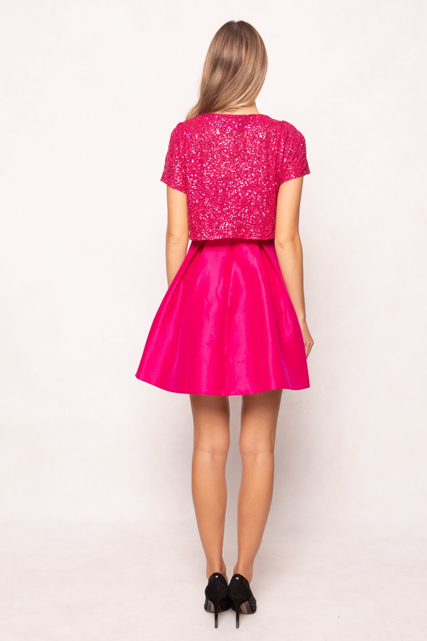 Alexis Dress in Fuchsia