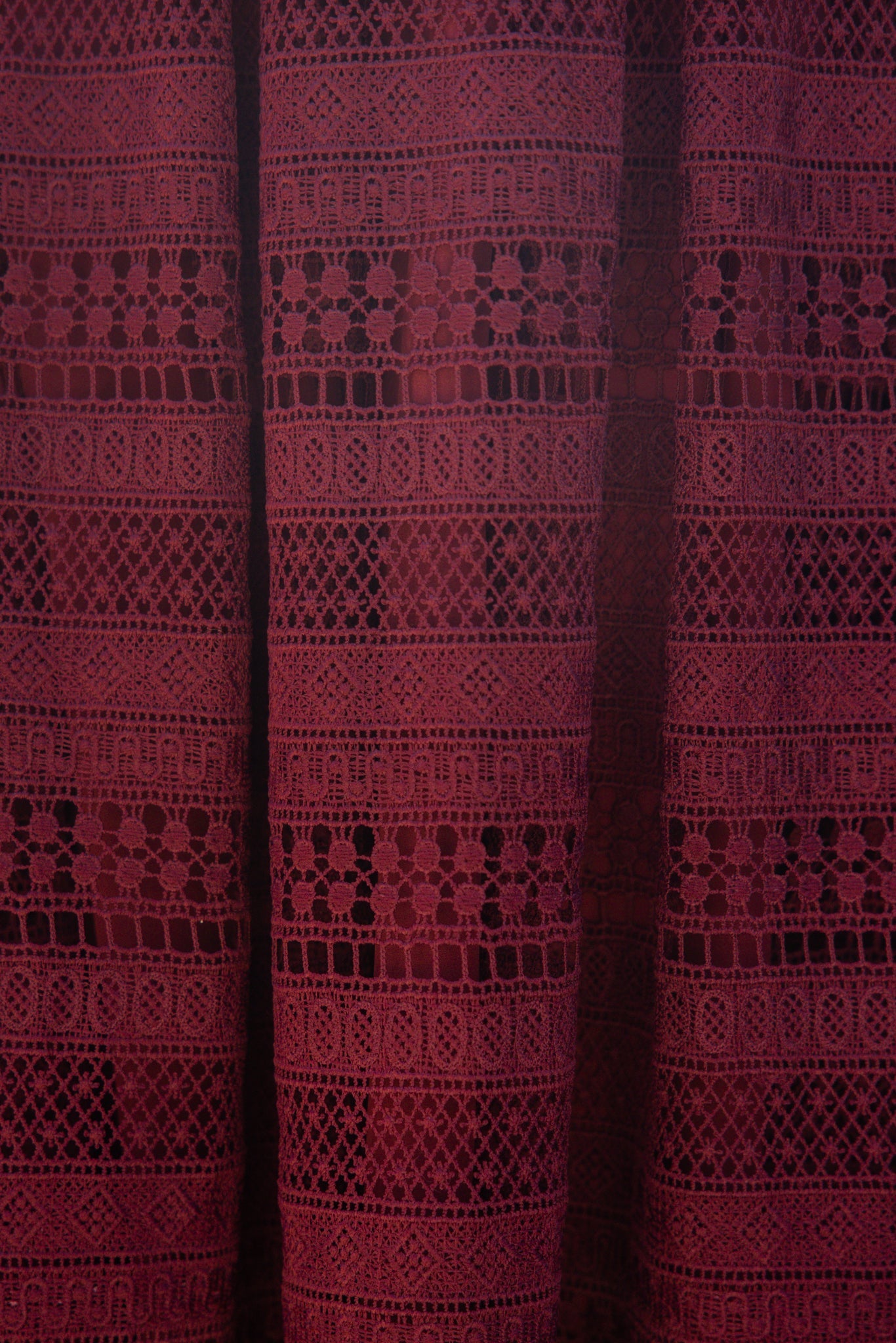 Amory Dress in Burgundy