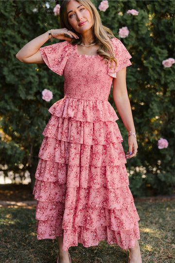 Grace Dress in Desert Heritage Rose