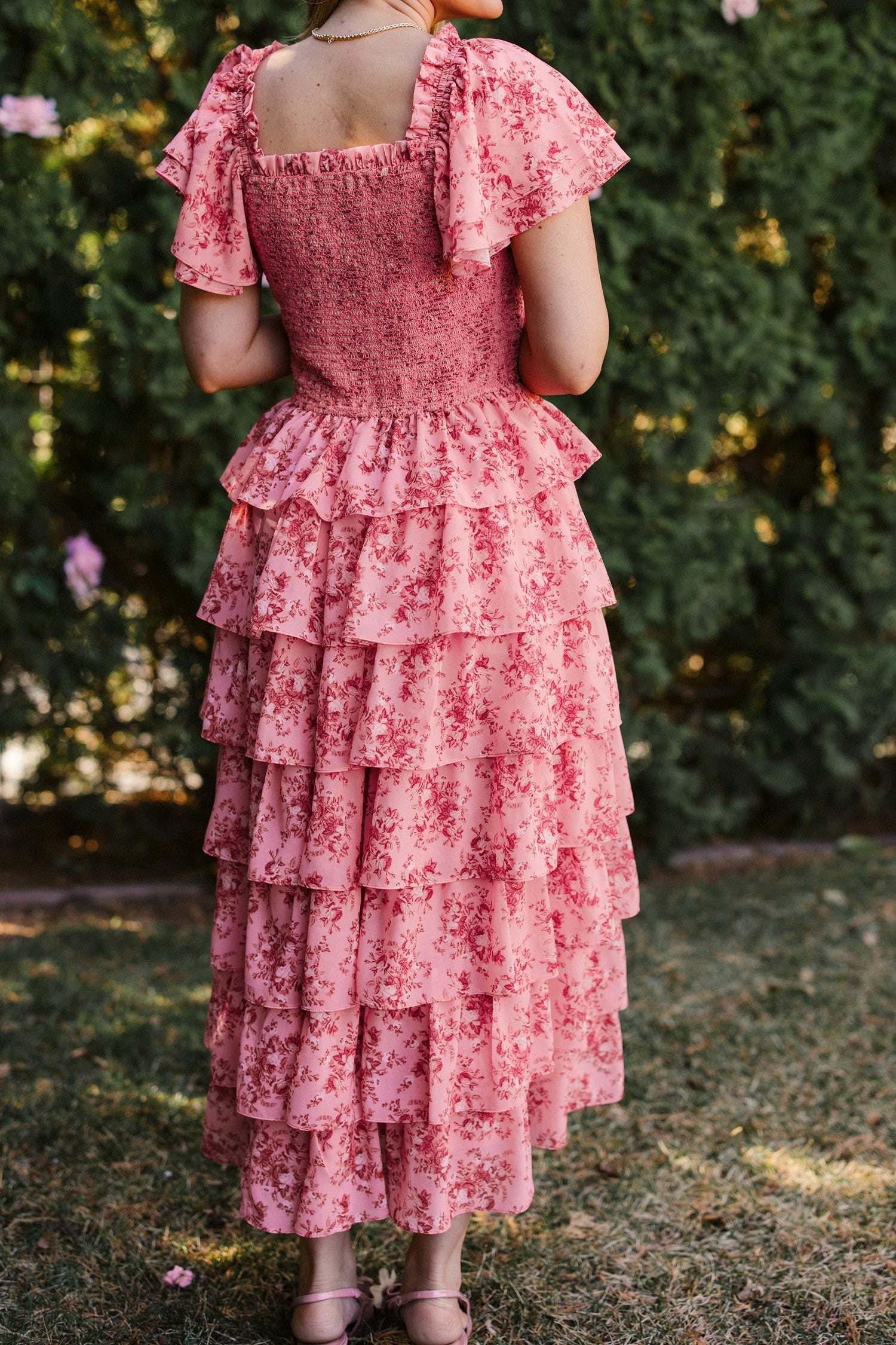 Grace Dress in Desert Heritage Rose