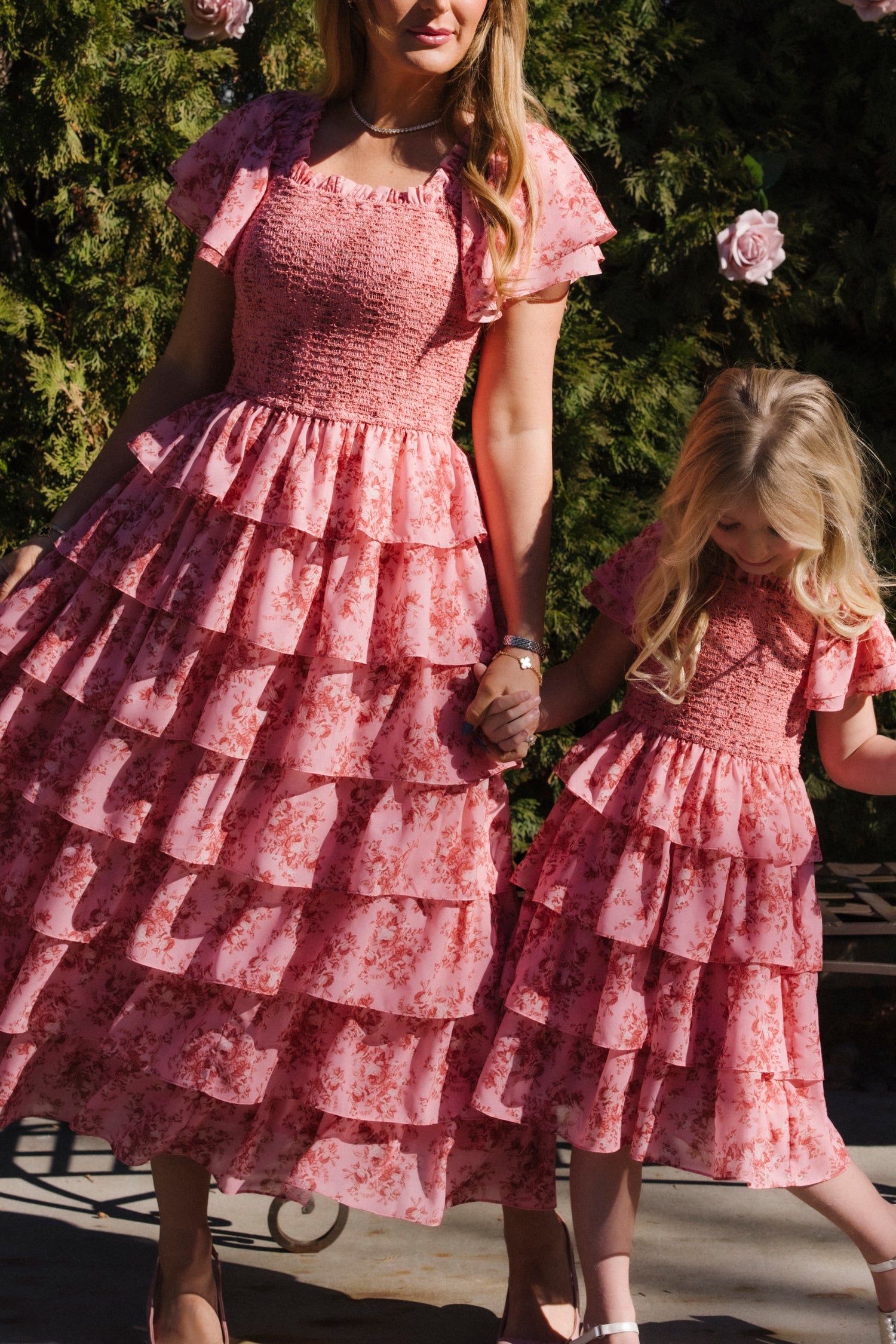 Grace Dress in Desert Heritage Rose