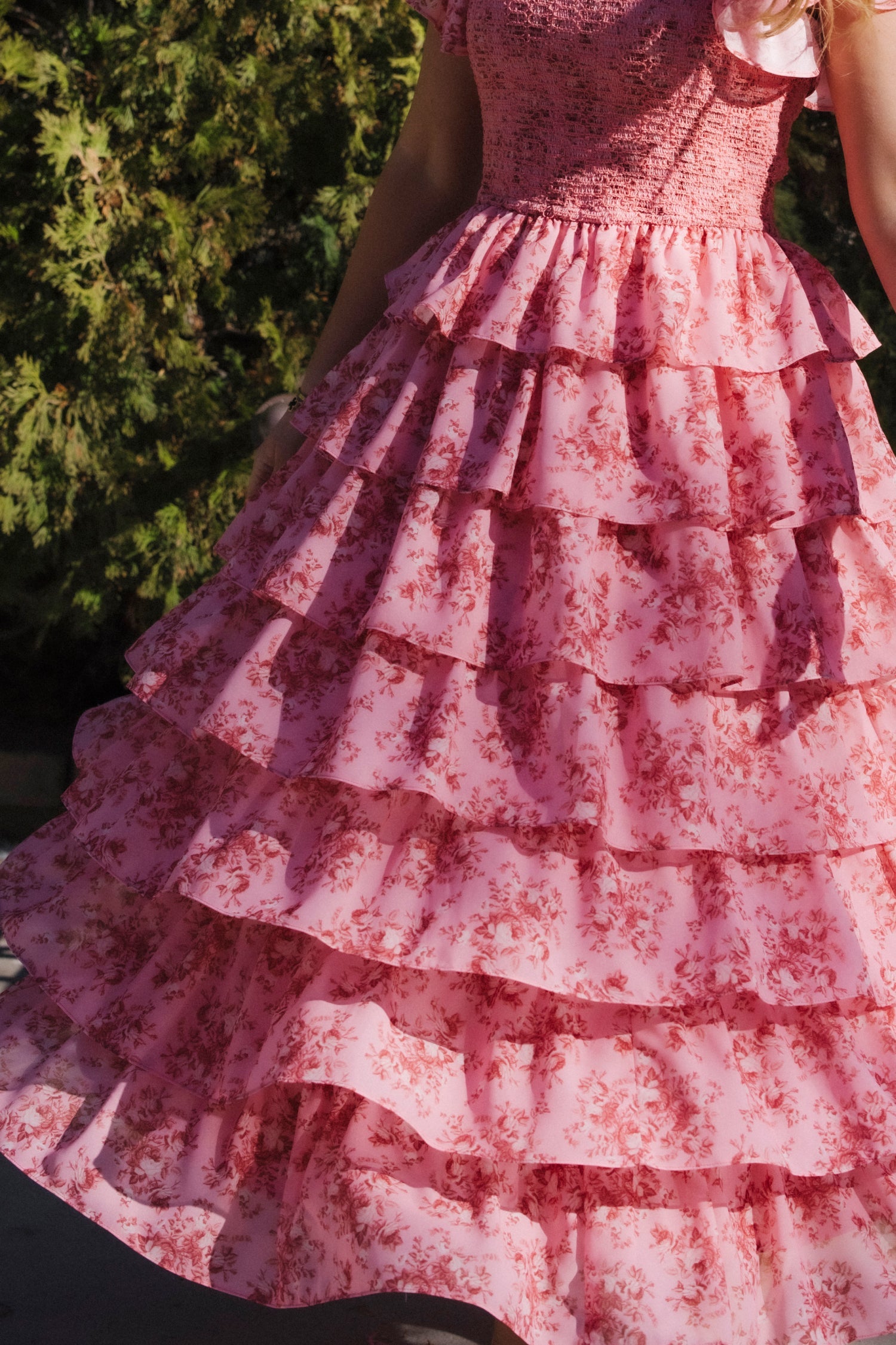 Grace Dress in Desert Heritage Rose