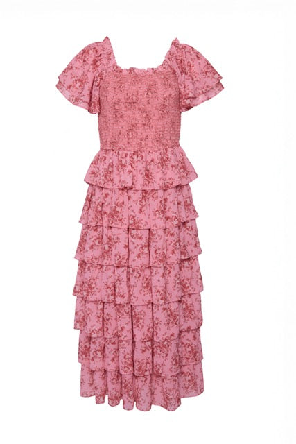 Grace Dress in Desert Heritage Rose