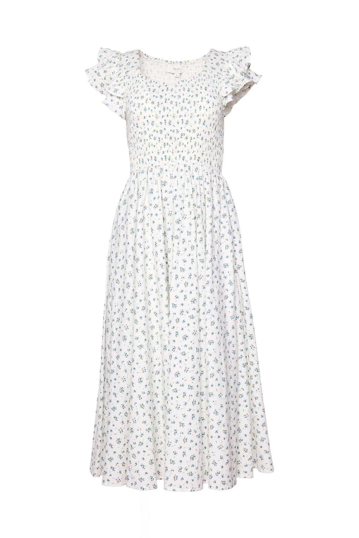 Hattie Dress in Madeline Blue