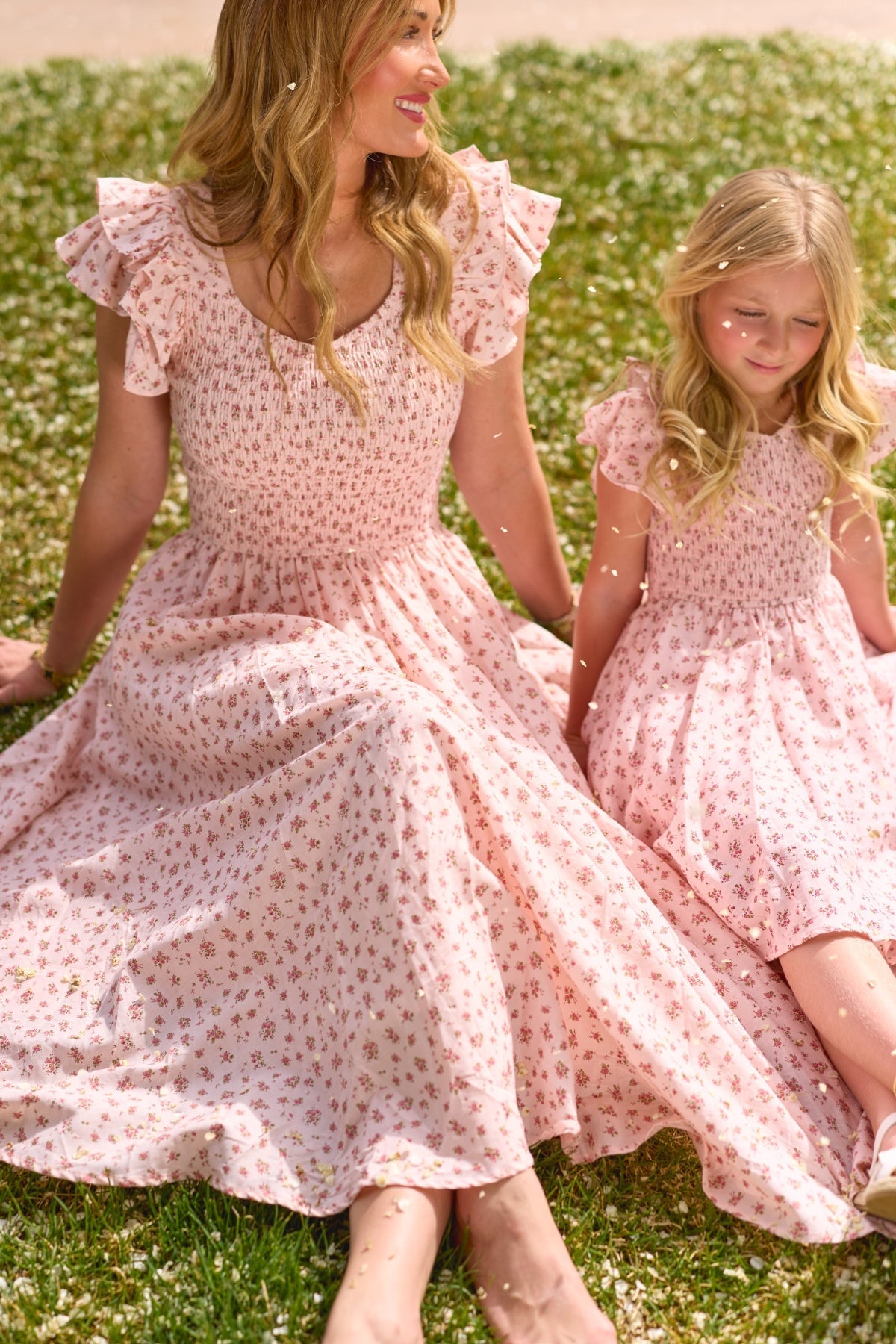 Hattie Dress in Madeline Pink