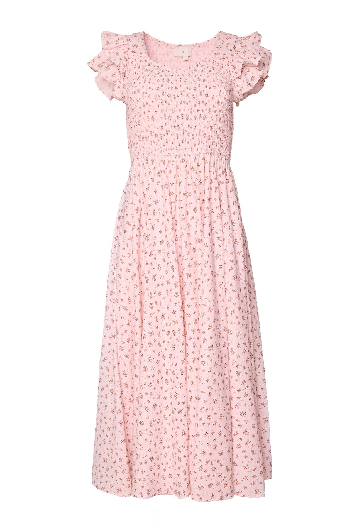 Hattie Dress in Madeline Pink