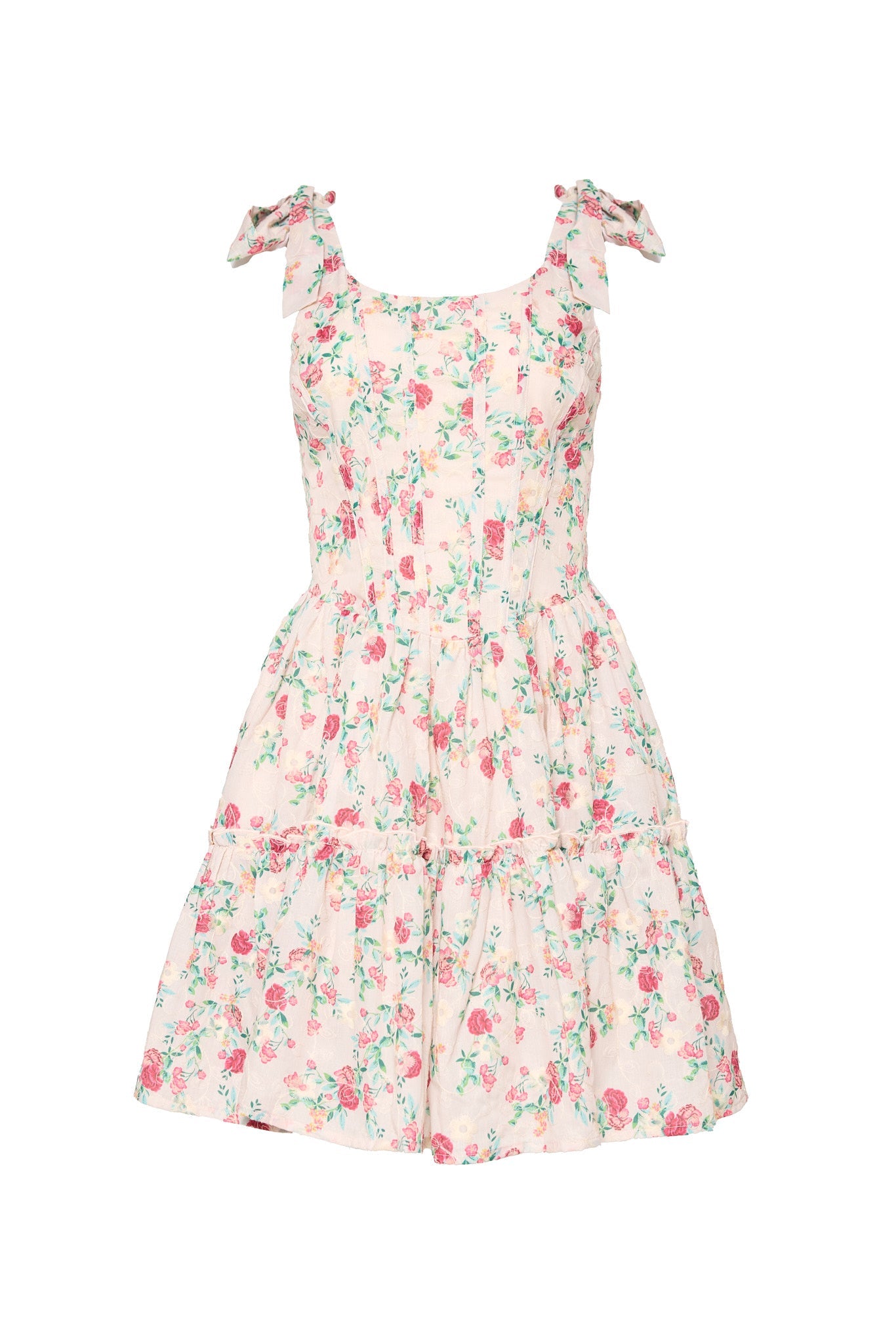Helene Dress in Vibrant Chintz