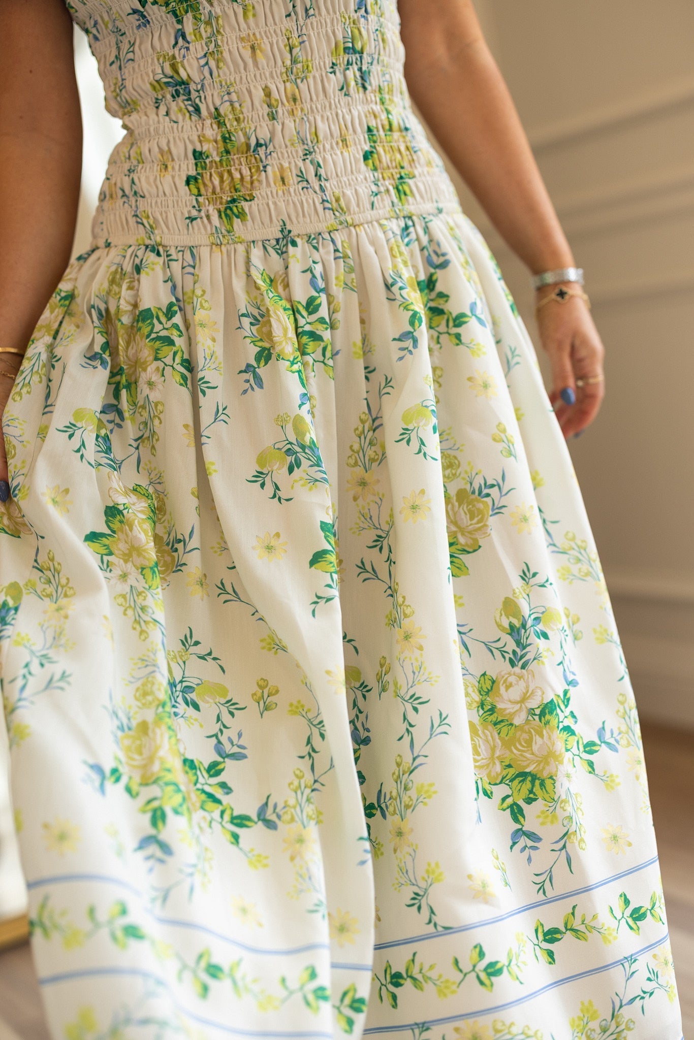 Jennifer Dress in Garden Tea Party Floral