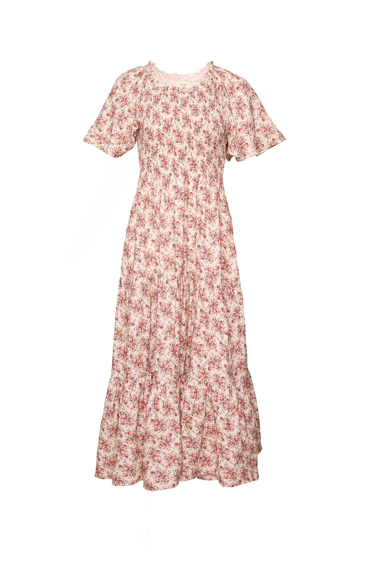 Jovie Dress in Ivory Heritage Rose