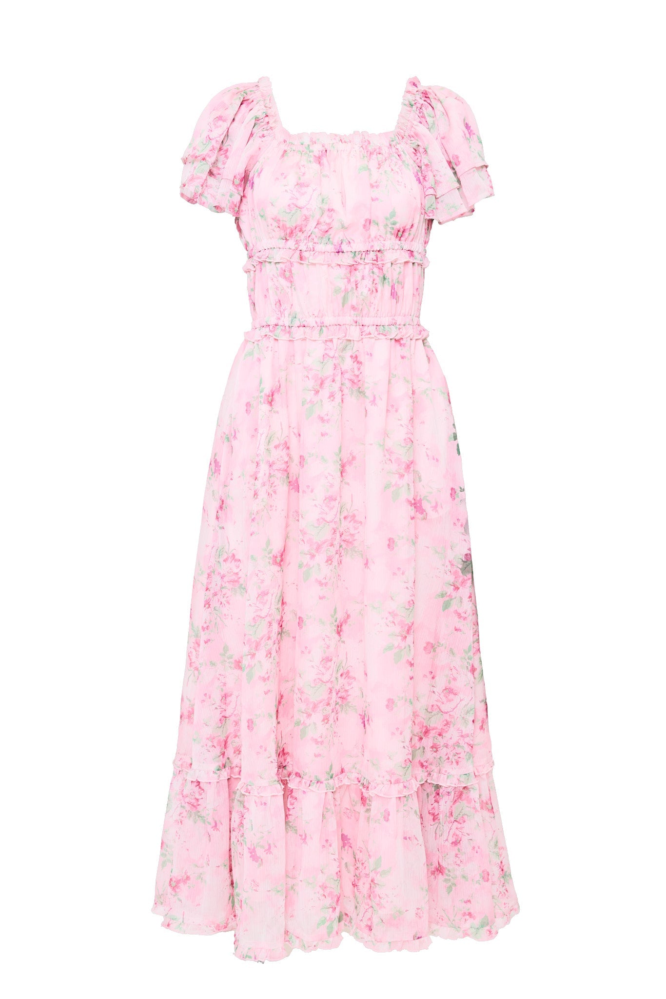 Juliana Dress in Rose Trance