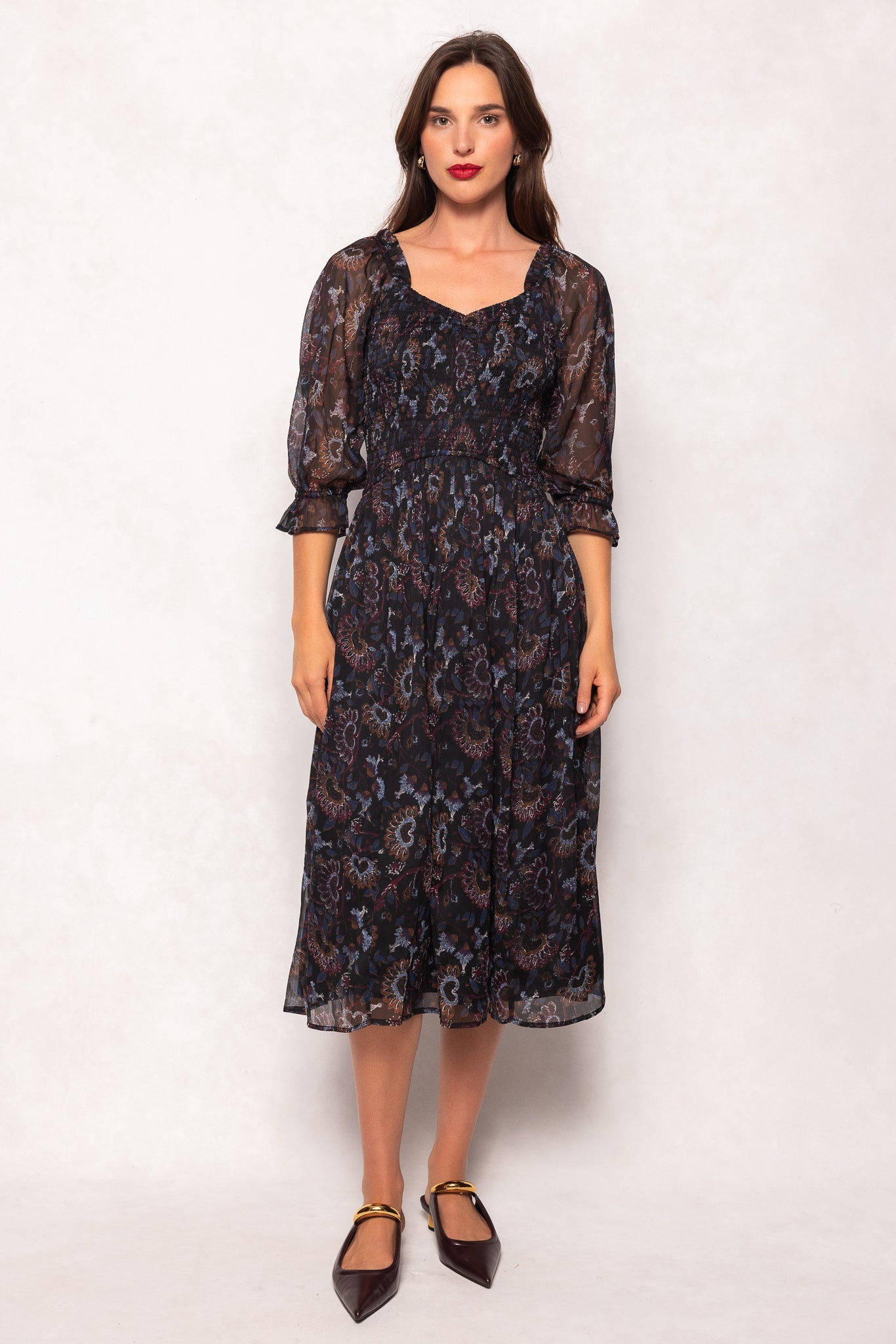 Maddison Dress in Enchanted Floral