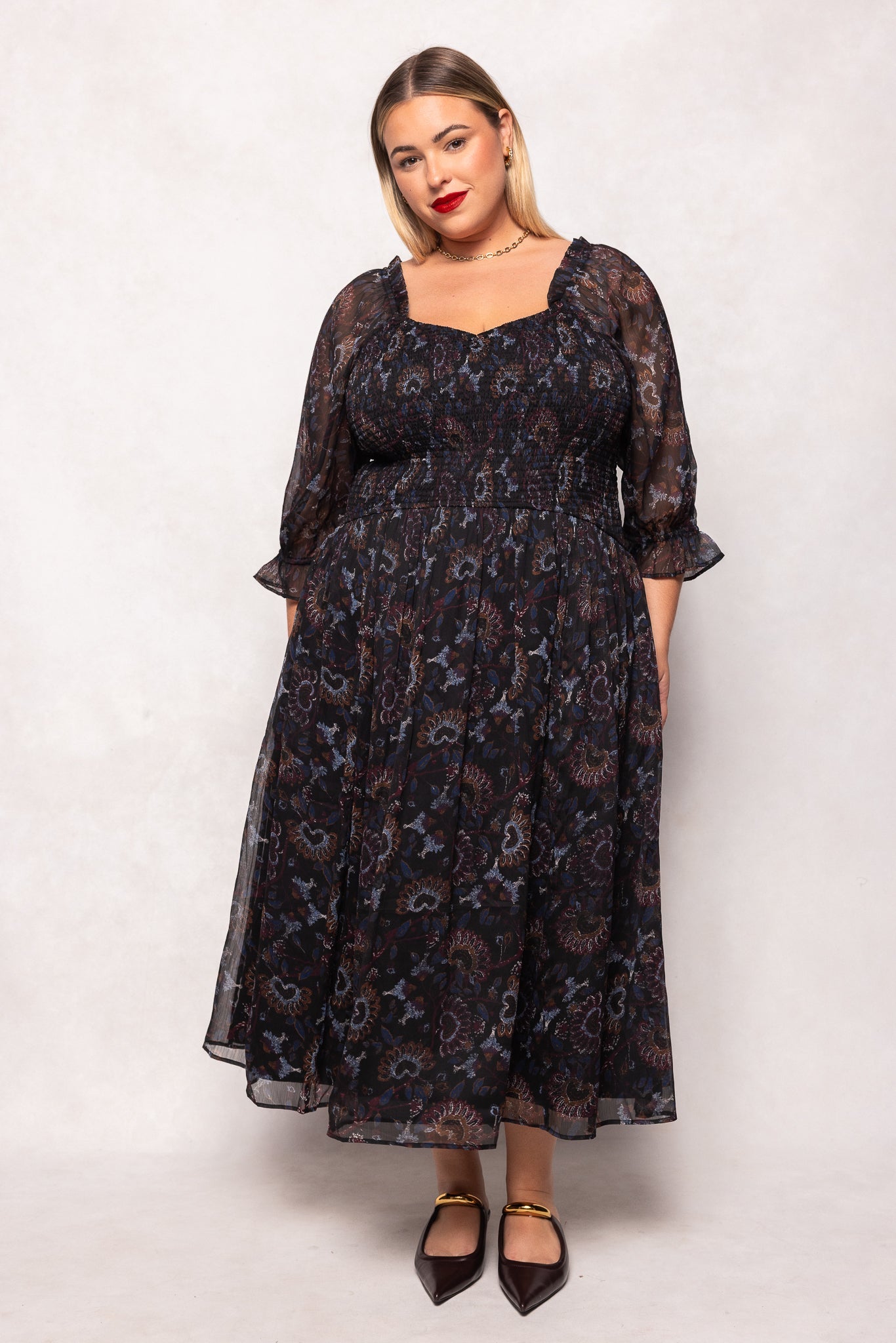 Maddison Dress in Enchanted Floral