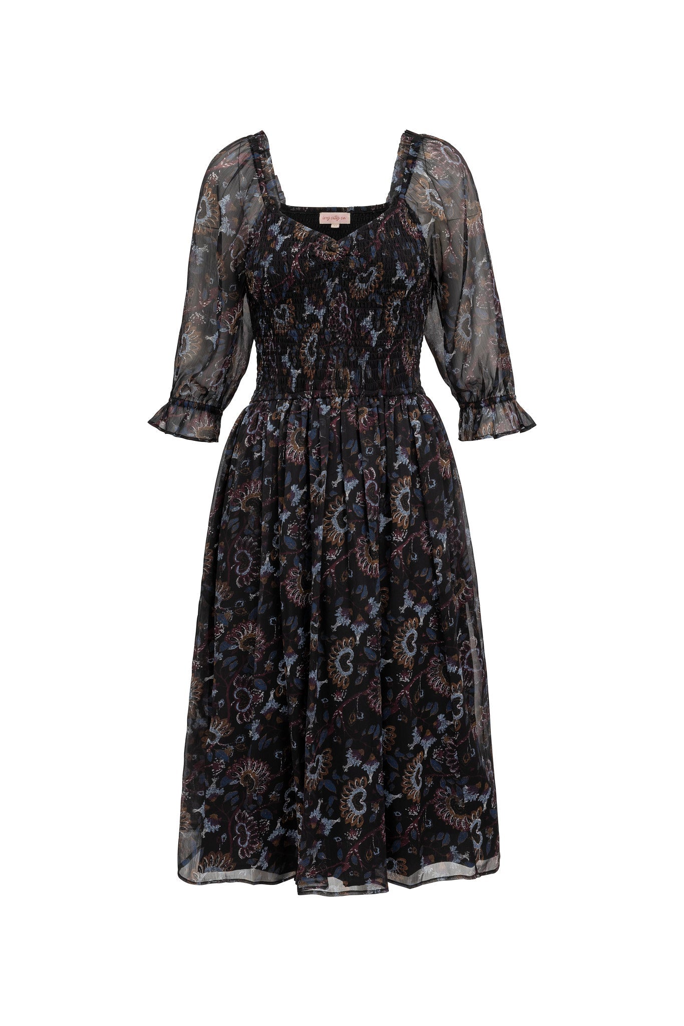 Maddison Dress in Enchanted Floral