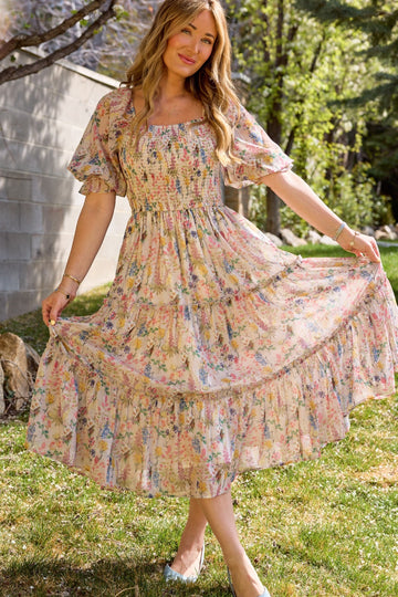 Madeline Dress in Cordelia Floral