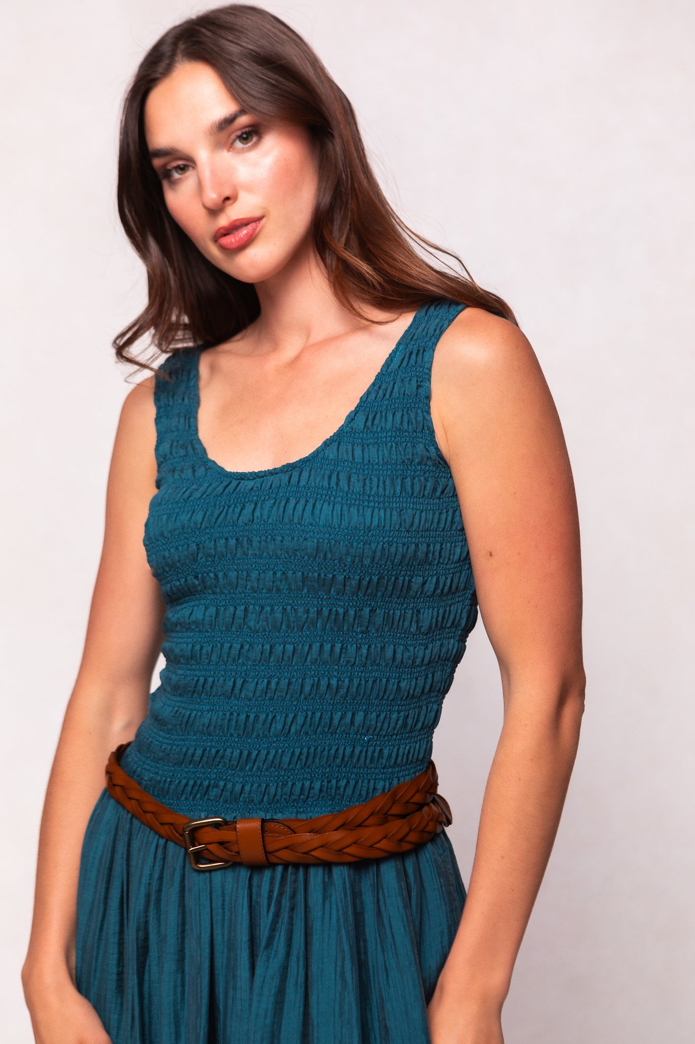 Marlow Dress in Teal