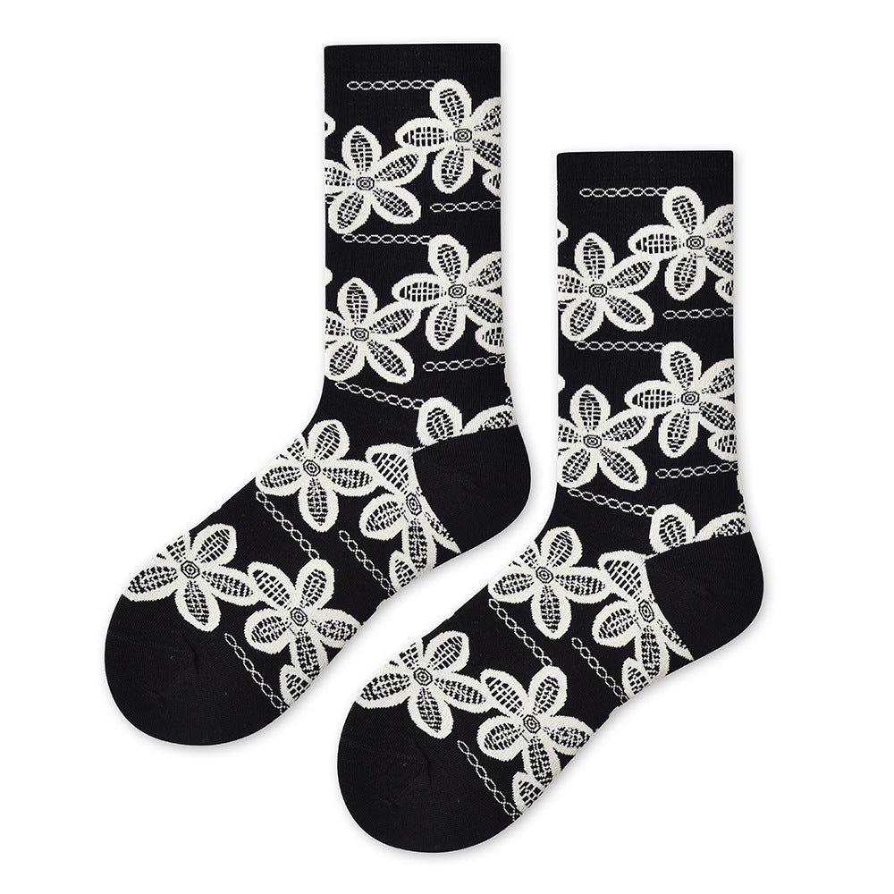 Women’s Elegant Sheen Crew Socks – Lightweight Boutique-Inspired Everyday Socks