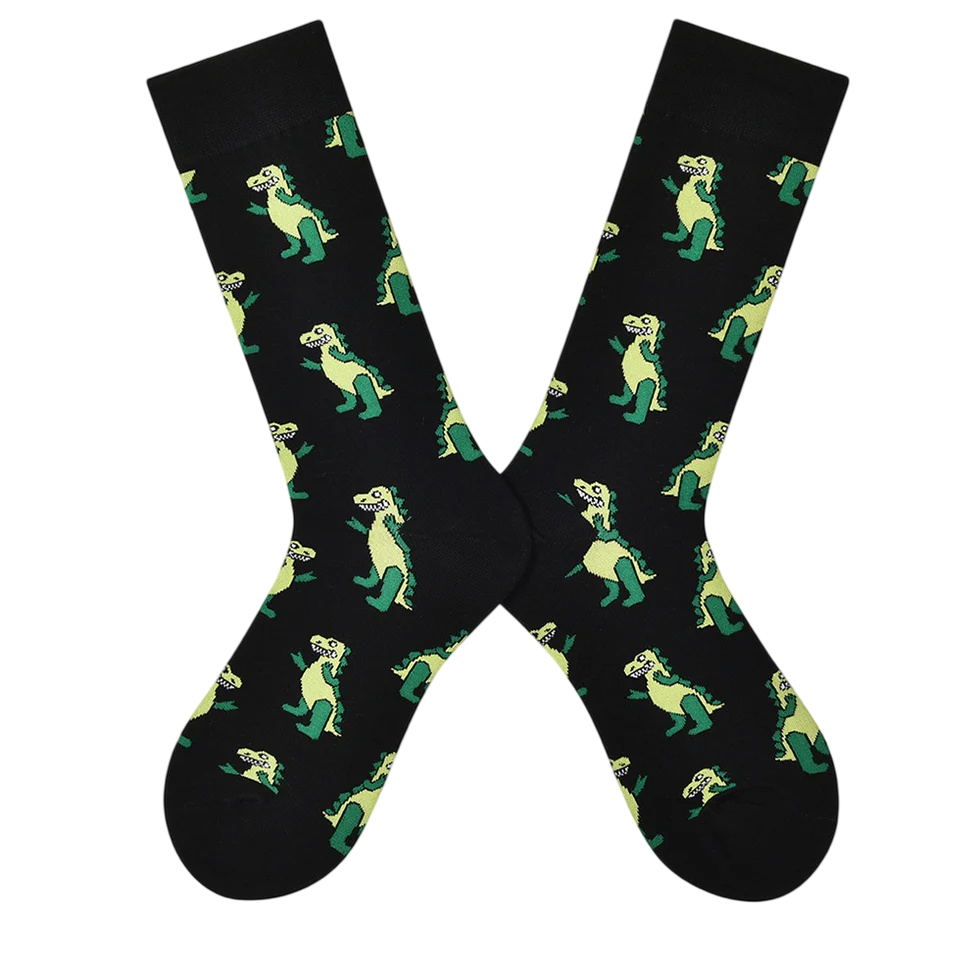 Women’s Scandinavian Rabbit Mid-Calf Socks – Combed Cotton-Blend Casual Socks