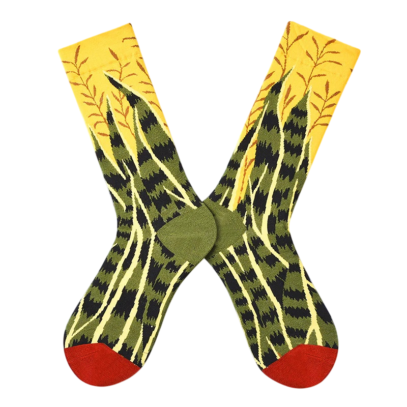 Women’s Boutique Street Style Long Socks – Elegant Autumn Winter Crew Socks