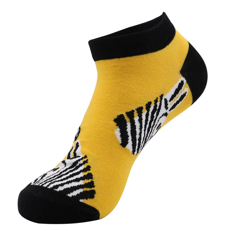 Men’s Mixed Fruit Low-Cut Socks – Lightweight Cotton-Blend Everyday Socks
