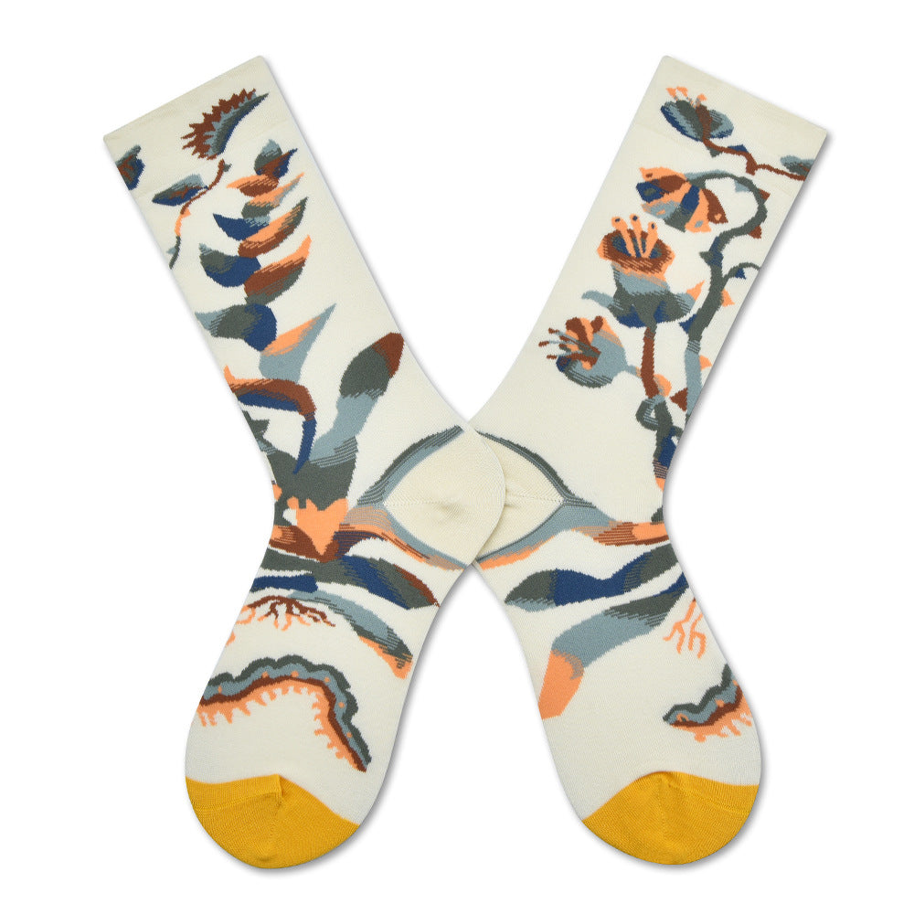 Gallery Edit Combed Cotton Crew Socks