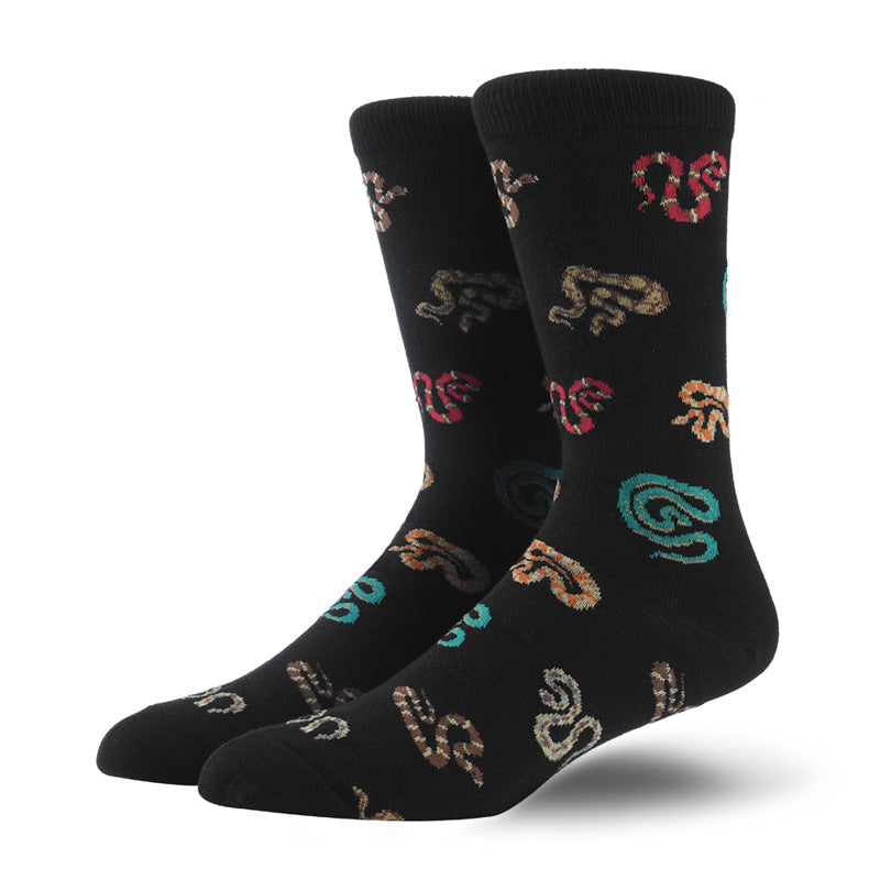 Men’s Breathable Everyday Crew Socks – Soft Casual Mid-Calf Socks